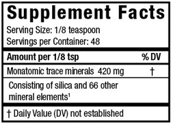 Etherium Gold powder product label