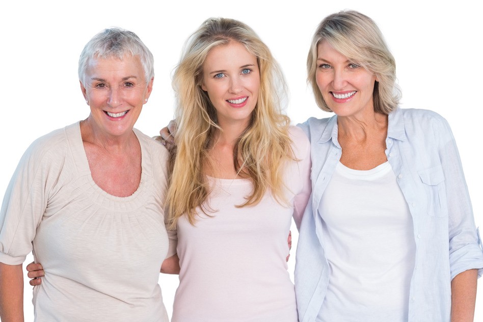 Three Generations of women for Women Health FAQ page