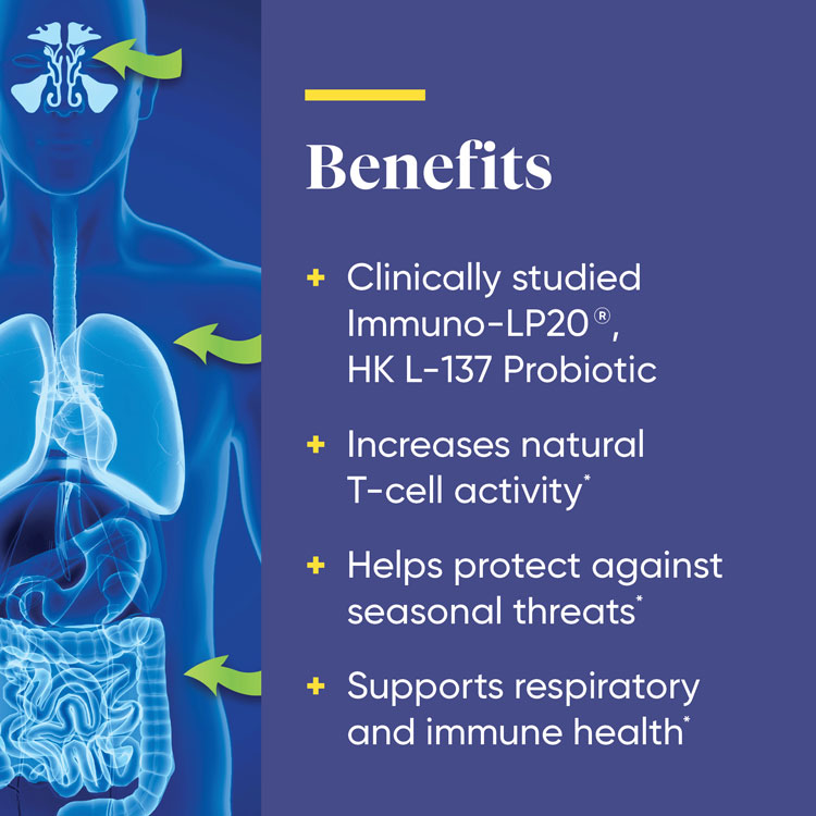 Immune Max ImmunoBiotic Defense Mints Energetic Nutrition