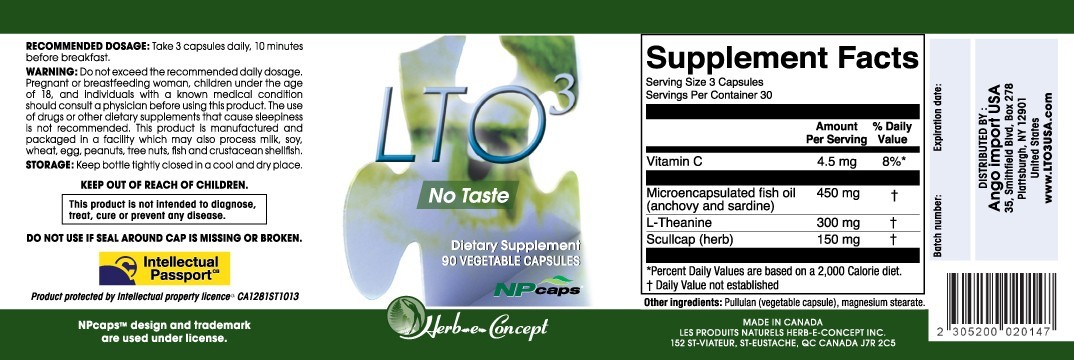 LTO3 with L-Theanine for Focus and Concentration - Energetic Nutrition