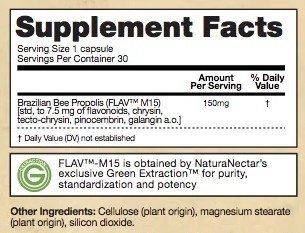 Supplement Facts - Immune Guardian