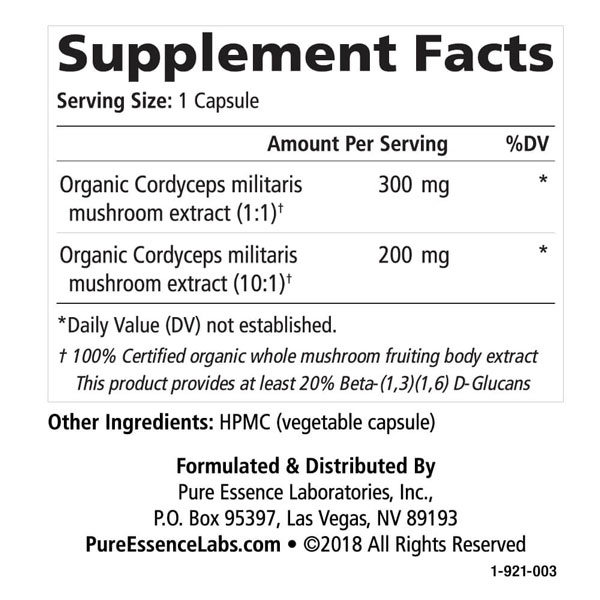 Cordyceps 4X Mushroom