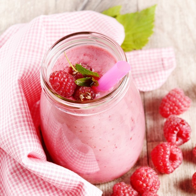 raspberry smoothie