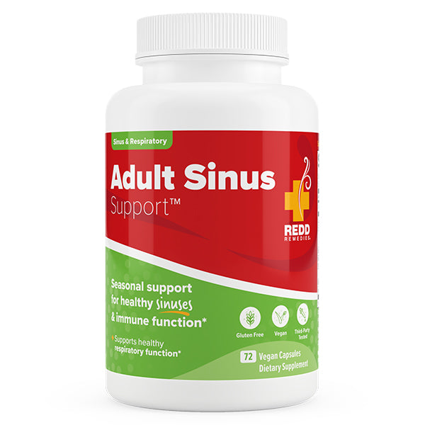 Adult Sinus Support  by  Redd Remedies product bottle - 72 Capsules