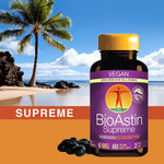 Nutrex Hawaii BioAstin Supreme on beach scene