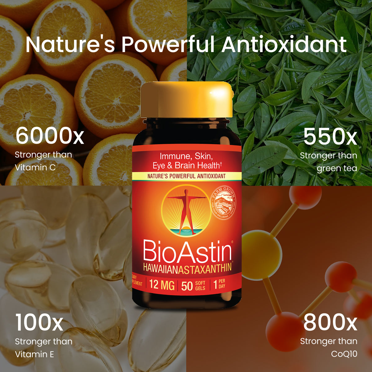 BioAstin Astaxanthin Natures Powerful Antioxidant