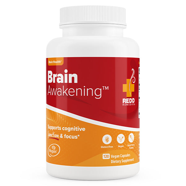 Brain Awakening  by  Redd Remedies product bottle - 120 Capsules