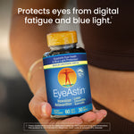 EyeAstin protects eyes from blue light