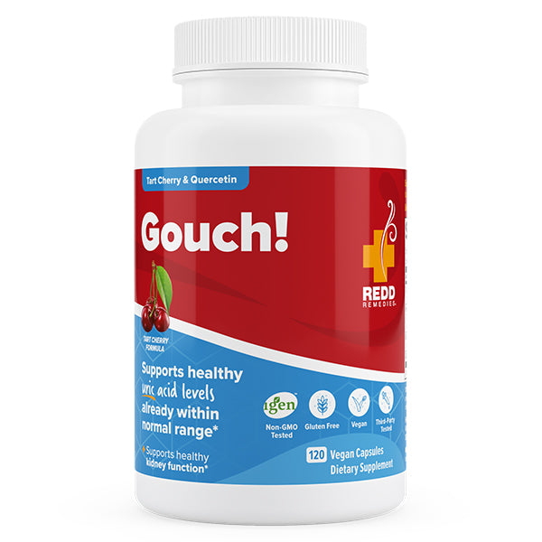 Gouch  by  Redd Remedies product bottle - 120 Capsules
