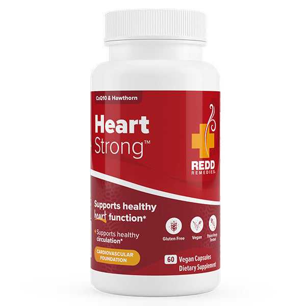Heart Strong  by  Redd Remedies product bottle - 60 Tablets