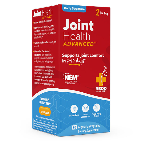 Joint Health Advanced  by  Redd Remedies product carton - 60 Capsules