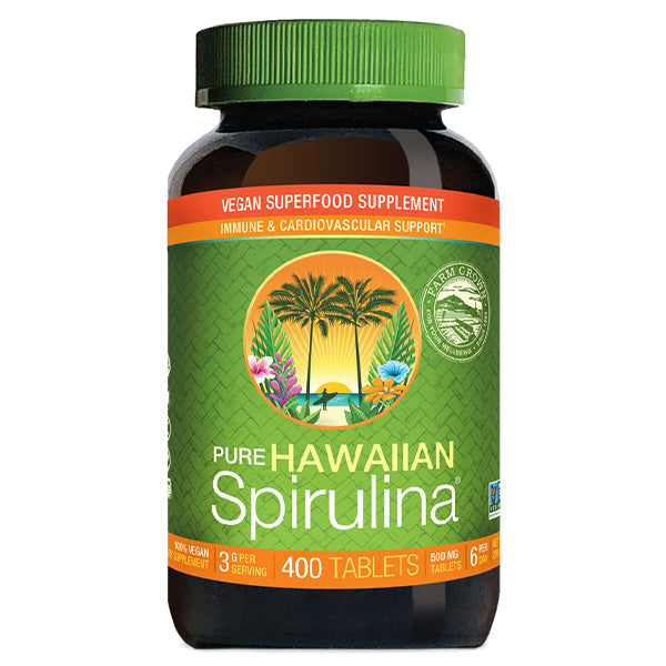 Nutrex Hawaii Spirulina Tablets 400 ct 500 mg