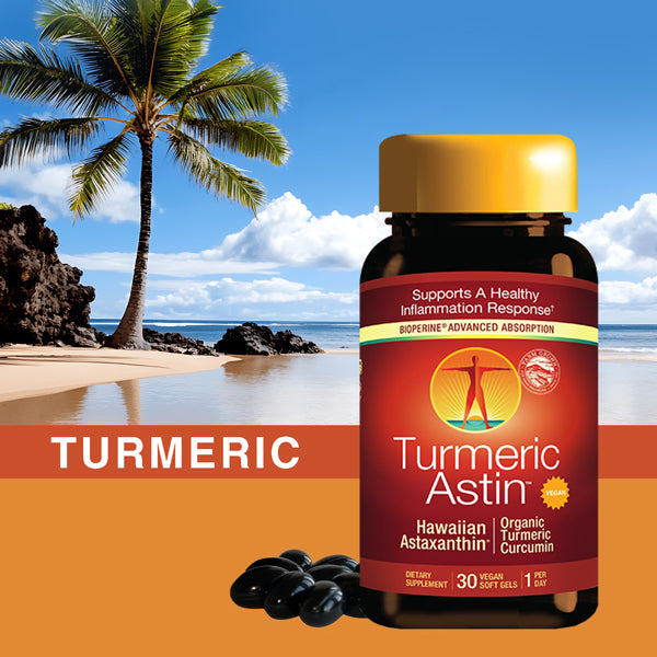 Nutrex Hawaii Turmeric Astin beach scene