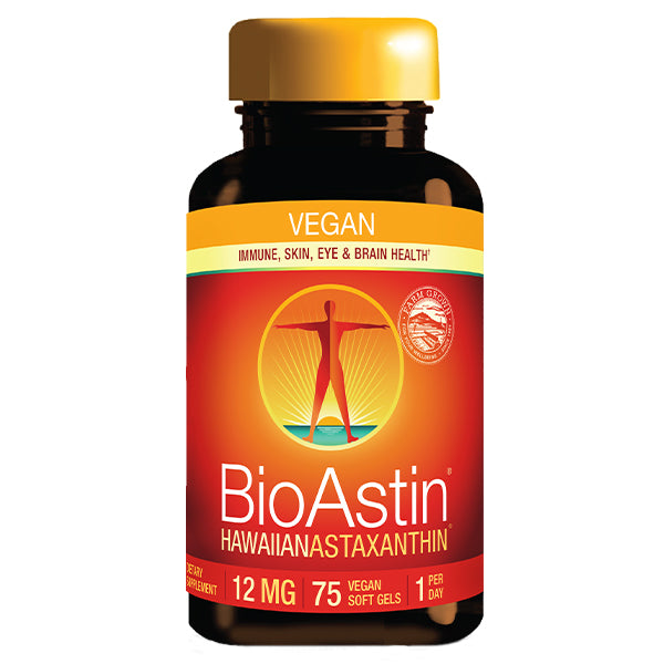 Nutrex Hawaii BioAstin Vegan bottle