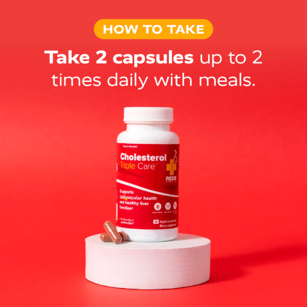 cholesterol triple care how to take