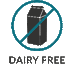 Icon representing product is free of dairy