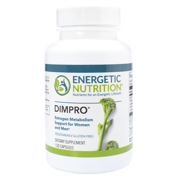 DimPro  by  Energetic Nutrition product bottle - 120 Capsules - 75 mg
