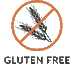 Icon representing product is free of gluten