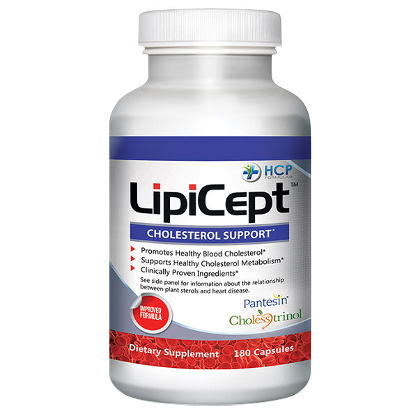 LipiCept  by  HCP Formulas product bottle - 180 Capsules