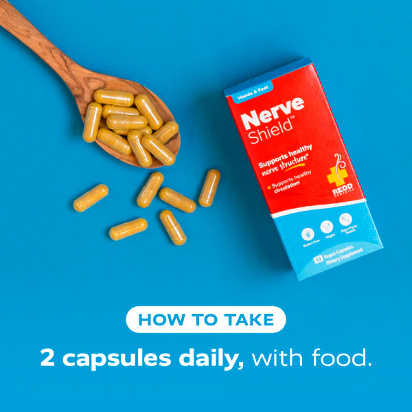 nerve shield how to take
