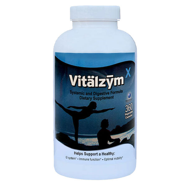 Vitalzym by X  by  World Nutrition product bottle - 360 Capsules
