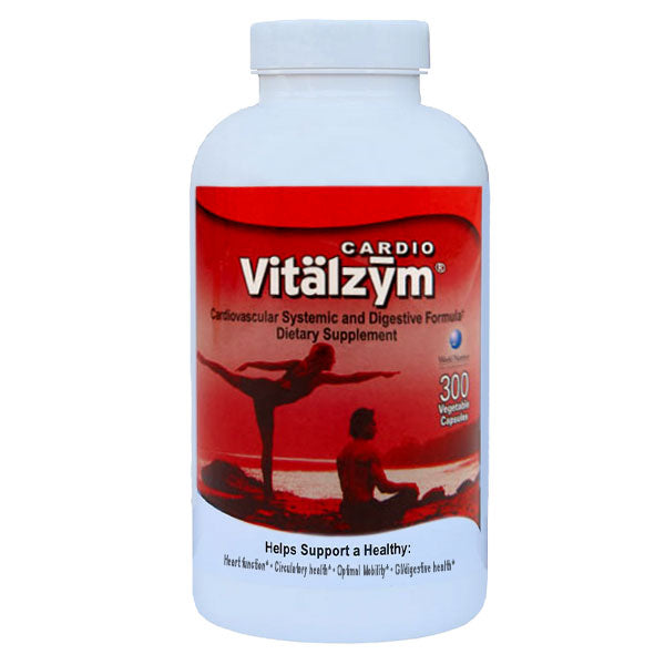 Vitalzym Cardio  by  World Nutrition product bottle - 300 Capsules