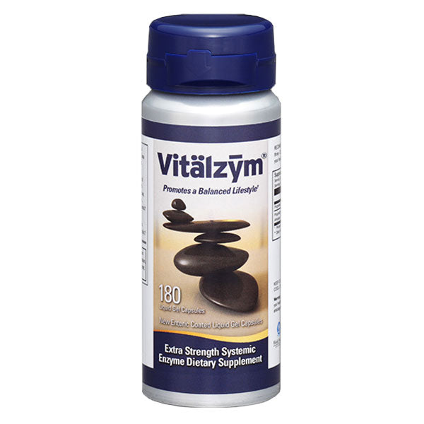 Vitalzym Extra Strength  by  World Nutrition product bottle - 180 Capsules