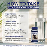 vitalzym extra strength how to take
