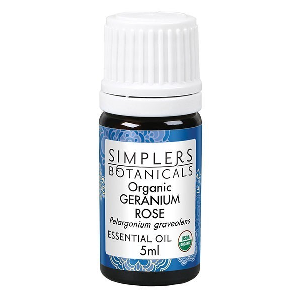 Geranium Rose Organic Essential Oil Simplers Botanicals Energetic