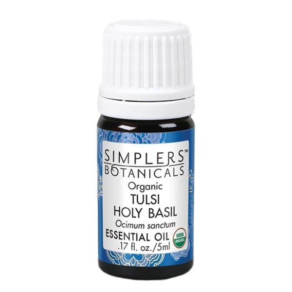 Tulsi Holy Basil Organic Essential Oil Simplers Botanicals