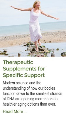 Therapeutic Supplements for Specific Support