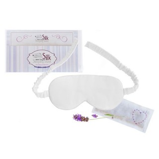 Organic Sleeping Mask with Lavender Pouch - Standard