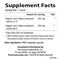 MyPure Lion's Mane 4X - Supplement Facts
